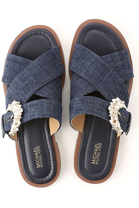 michael kors lady shoes|Michael Kors denim shoes.